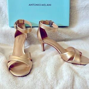 Antonio Melani Gold Heels